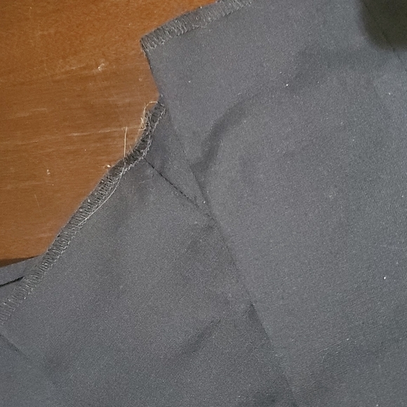 NWOT Men's Designer Collective Navy flat front, unhemmed dress slacks. - Picture 7 of 12